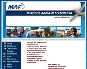 MAF Italy website by Kaimanui